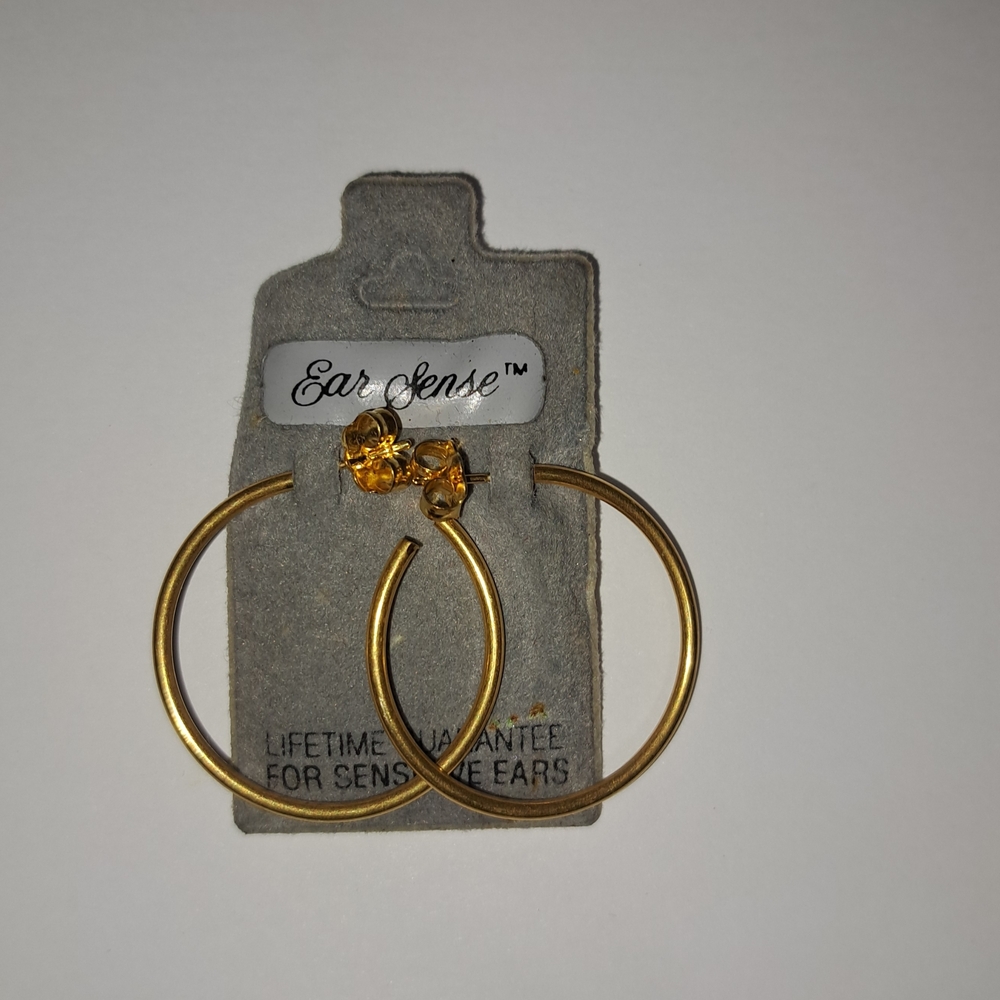 Gold Hoop Earrings